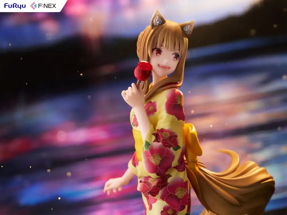 Spice and Wolf PVC Socha 1/7 Holo Yukata Verze 23 cm fotografii produktu