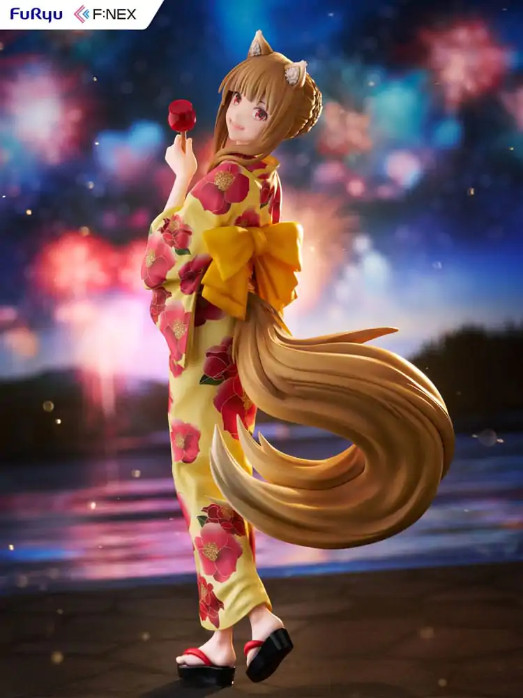 Spice and Wolf PVC Socha 1/7 Holo Yukata Verze 23 cm fotografii produktu