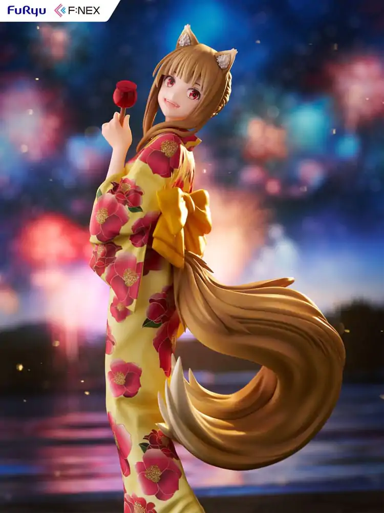 Spice and Wolf PVC Socha 1/7 Holo Yukata Verze 23 cm fotografii produktu