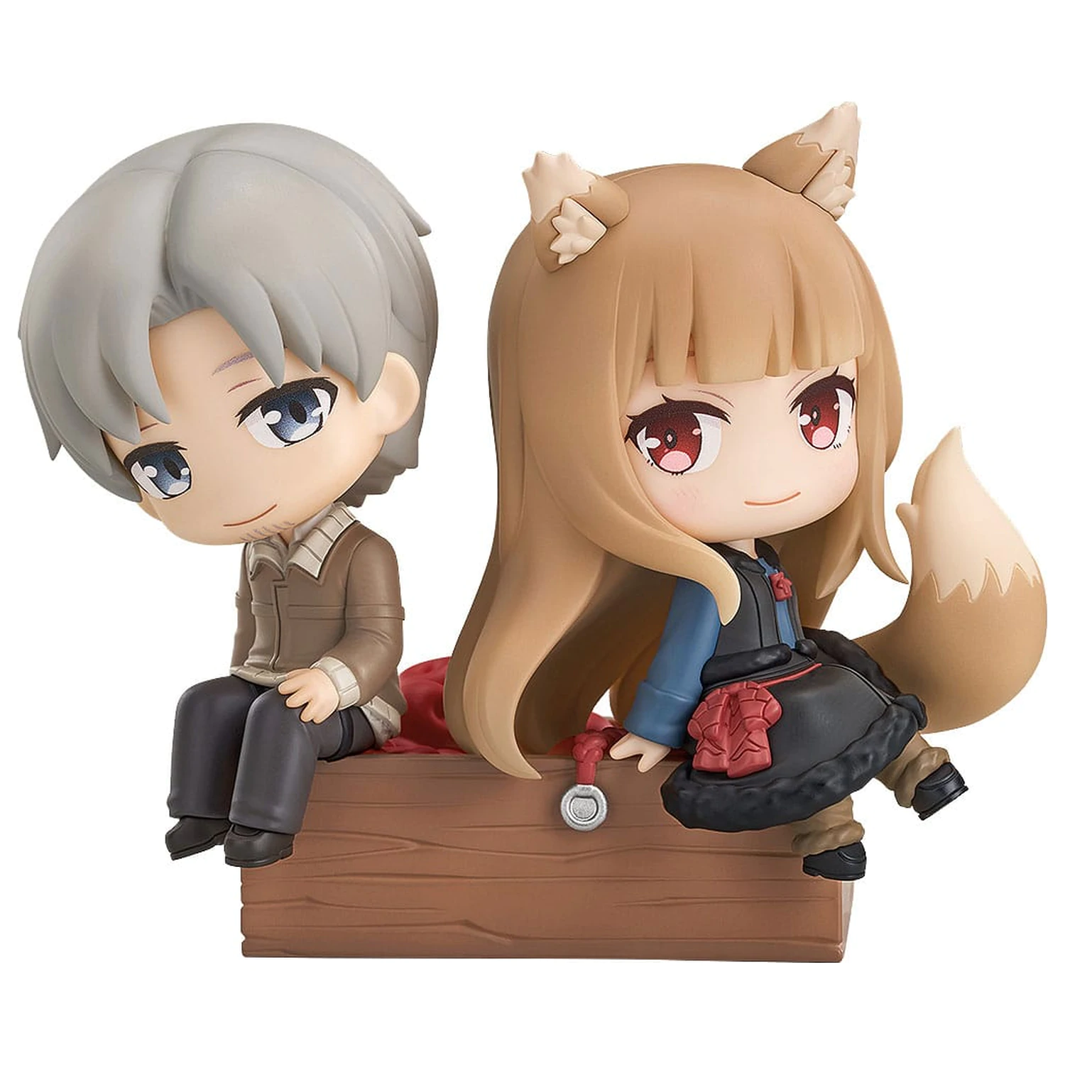 Spice and Wolf: Merchant Meets the Wise Wolf Mini Memory Mini Figure Lawrence & Holo 8 cm fotografii produktu