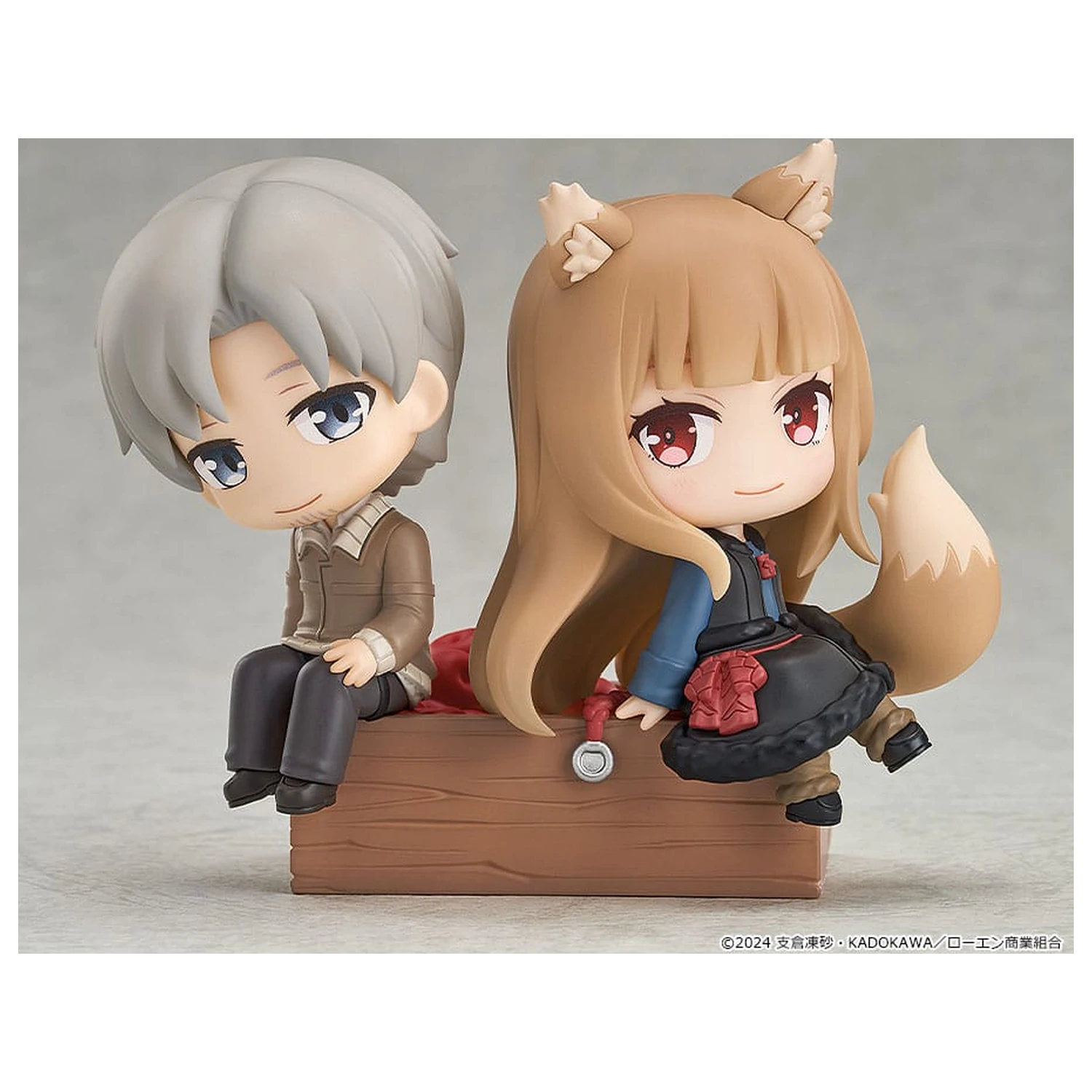 Spice and Wolf: Merchant Meets the Wise Wolf Mini Memory Mini Figure Lawrence & Holo 8 cm fotografii produktu