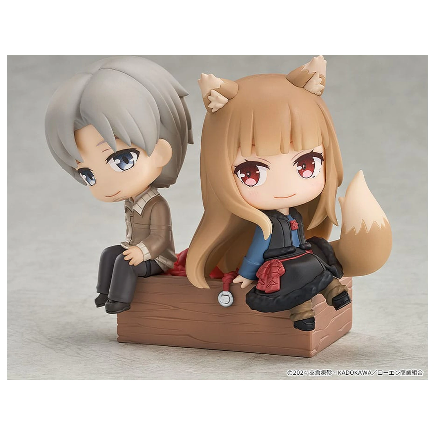 Spice and Wolf: Merchant Meets the Wise Wolf Mini Memory Mini Figure Lawrence & Holo 8 cm fotografii produktu