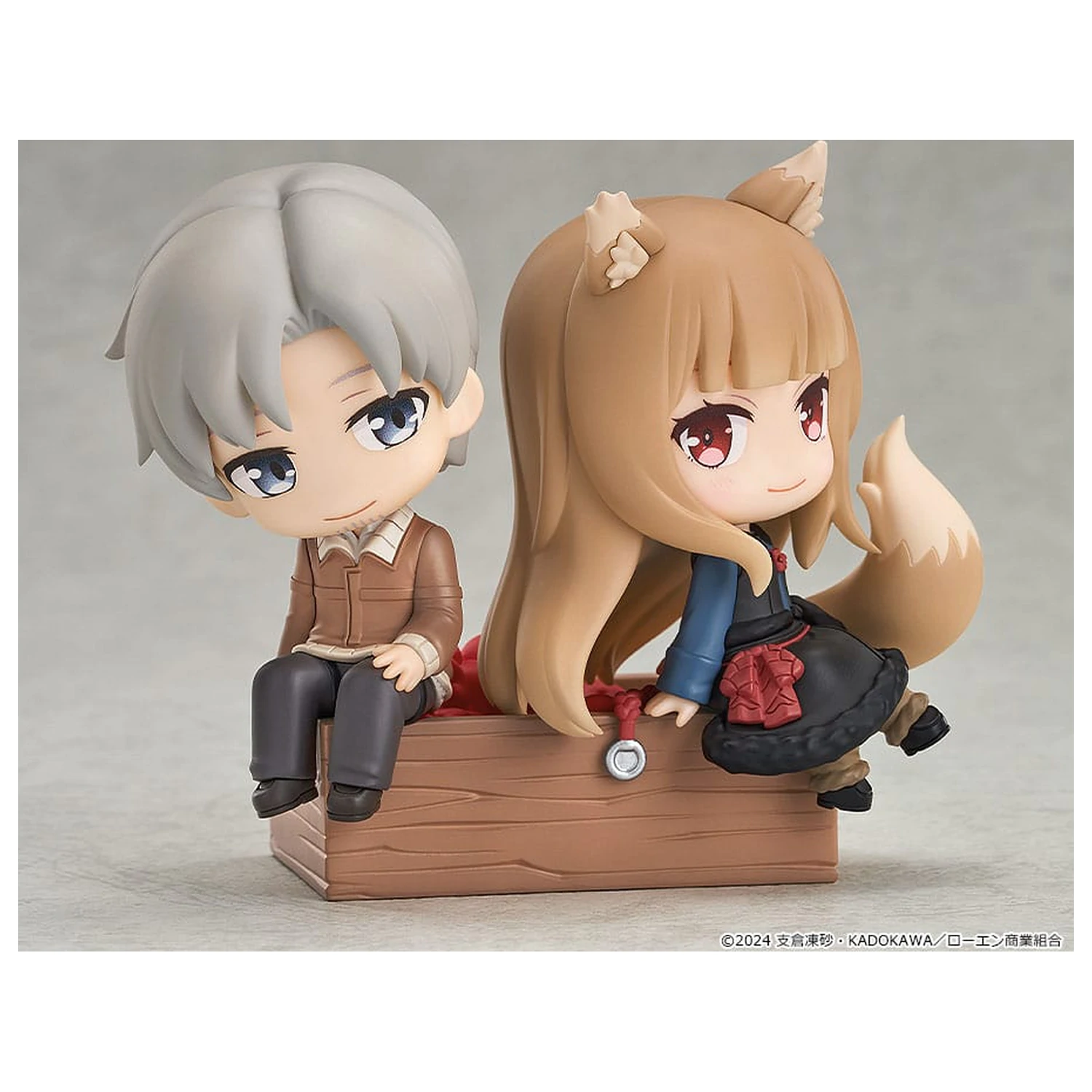 Spice and Wolf: Merchant Meets the Wise Wolf Mini Memory Mini Figure Lawrence & Holo 8 cm fotografii produktu