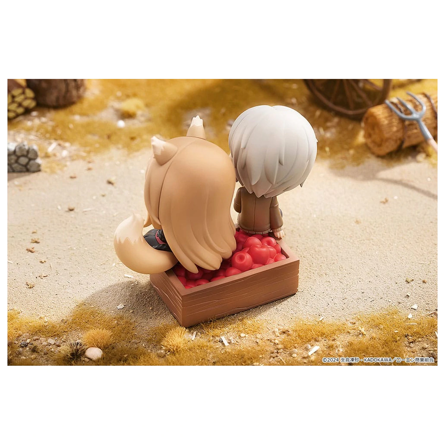 Spice and Wolf: Merchant Meets the Wise Wolf Mini Memory Mini Figure Lawrence & Holo 8 cm fotografii produktu