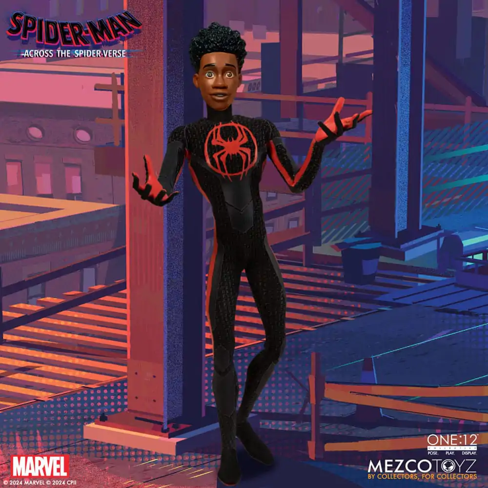 Spider-Man akční figurka 1/12 Miles Morales 17 cm fotografii produktu