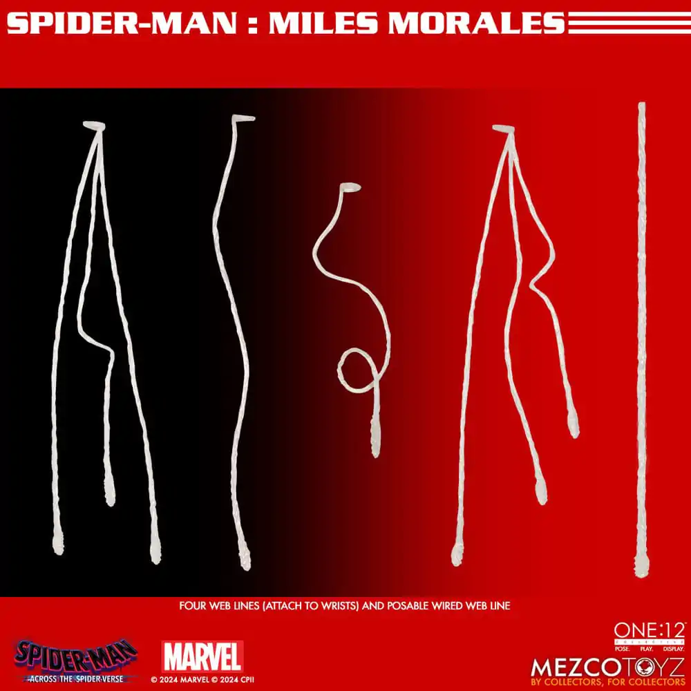 Spider-Man akční figurka 1/12 Miles Morales 17 cm fotografii produktu