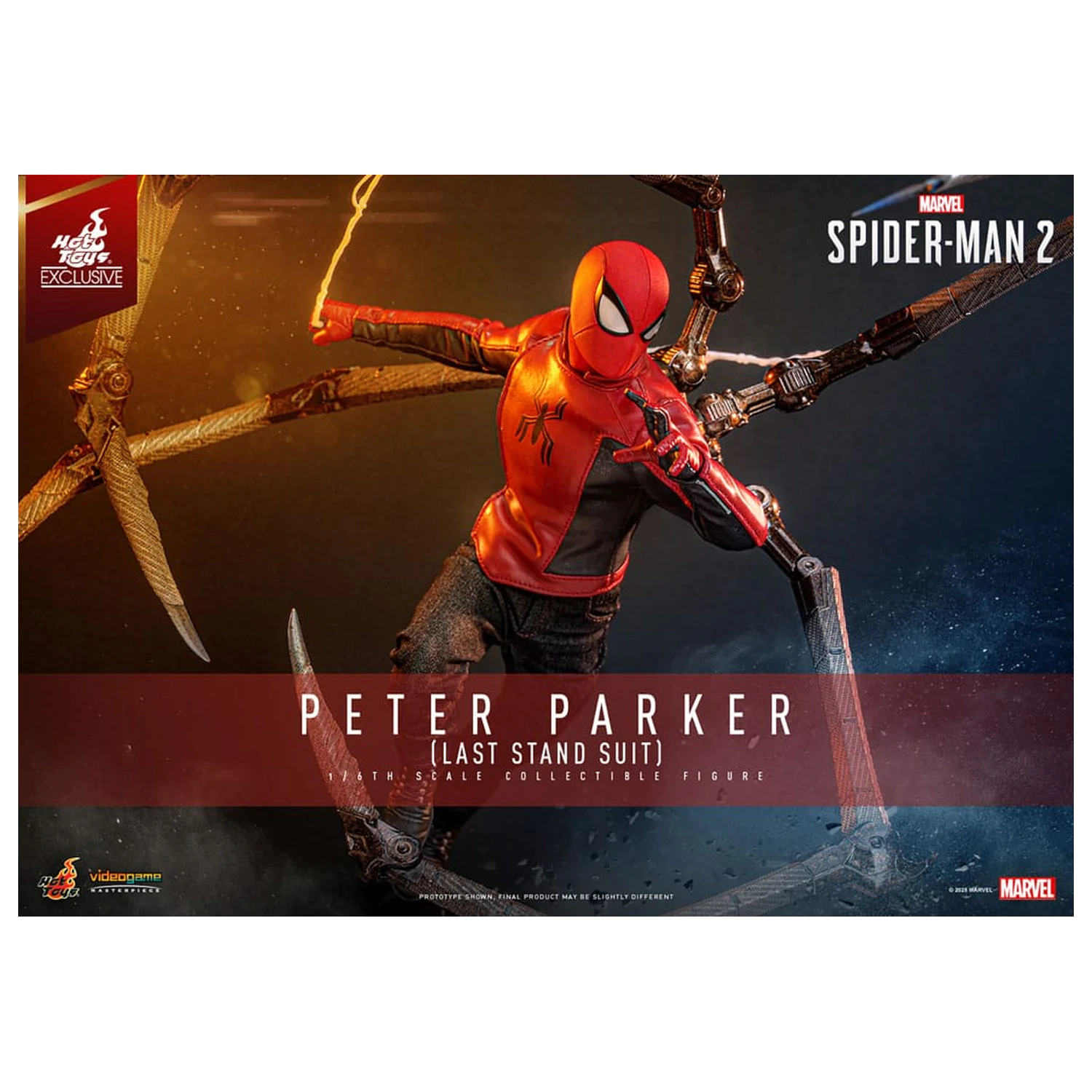 Akční figurka Spider-Man 2 1/6 Peter Parker (Last Stand Suit) Hot Toys Exclusive 30 cm fotografii produktu