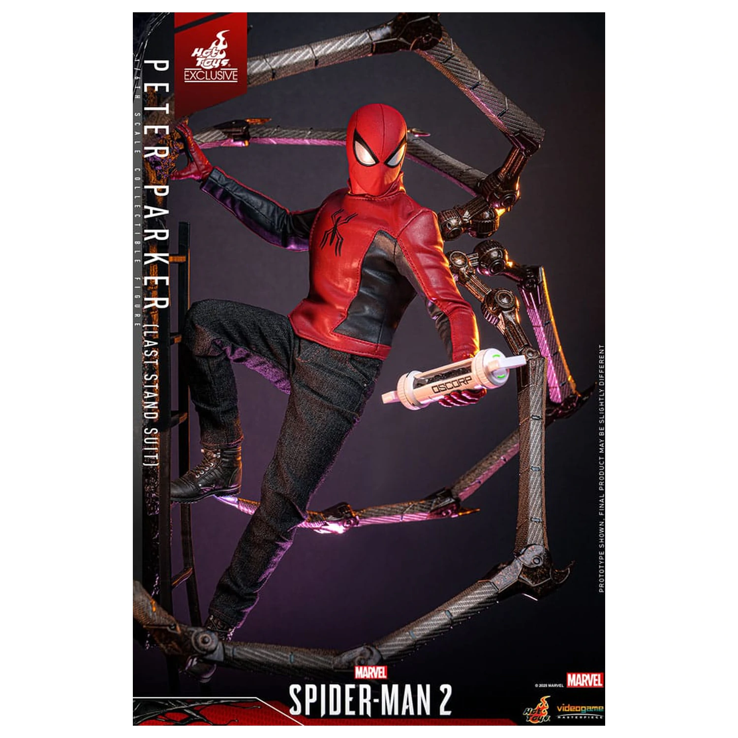 Akční figurka Spider-Man 2 1/6 Peter Parker (Last Stand Suit) Hot Toys Exclusive 30 cm fotografii produktu