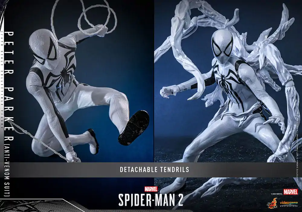 Spider-Man 2 Video Game Masterpiece Akční figurka 1/6 Peter Parker (Anti-Venom Suit) 30 cm fotografii produktu