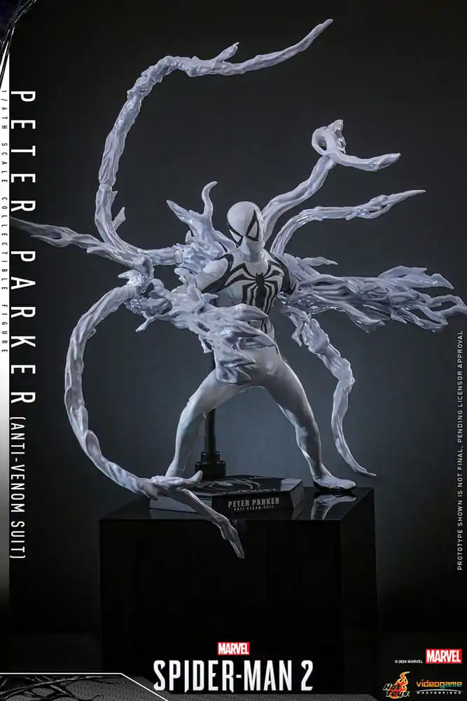 Spider-Man 2 Video Game Masterpiece Akční figurka 1/6 Peter Parker (Anti-Venom Suit) 30 cm fotografii produktu