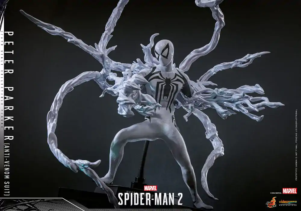 Spider-Man 2 Video Game Masterpiece Akční figurka 1/6 Peter Parker (Anti-Venom Suit) 30 cm fotografii produktu