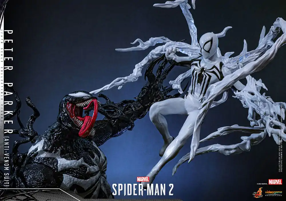 Spider-Man 2 Video Game Masterpiece Akční figurka 1/6 Peter Parker (Anti-Venom Suit) 30 cm fotografii produktu