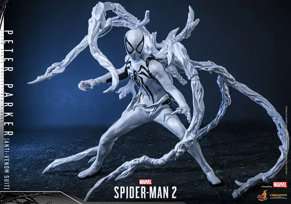 Spider-Man 2 Video Game Masterpiece Akční figurka 1/6 Peter Parker (Anti-Venom Suit) 30 cm fotografii produktu