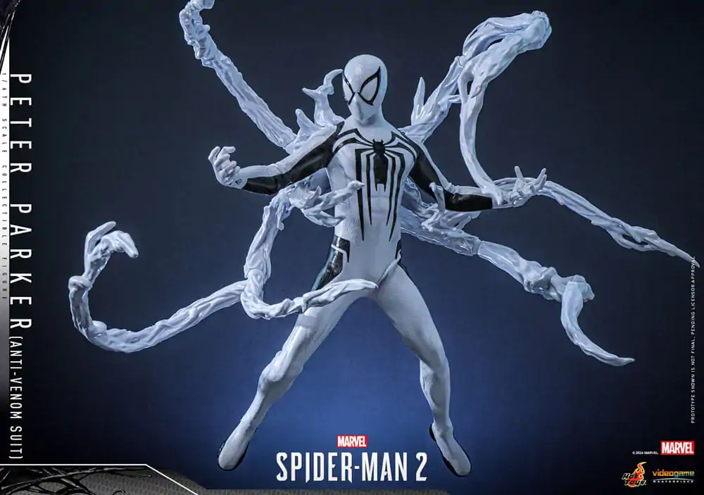 Spider-Man 2 Video Game Masterpiece Akční figurka 1/6 Peter Parker (Anti-Venom Suit) 30 cm fotografii produktu