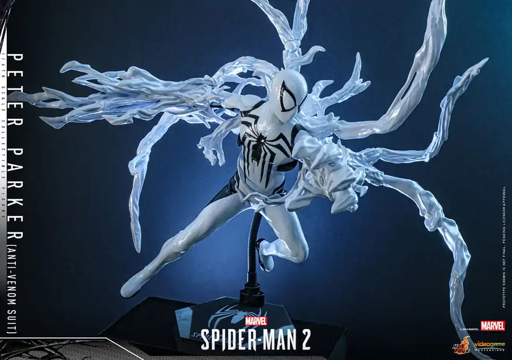 Spider-Man 2 Video Game Masterpiece Akční figurka 1/6 Peter Parker (Anti-Venom Suit) 30 cm fotografii produktu