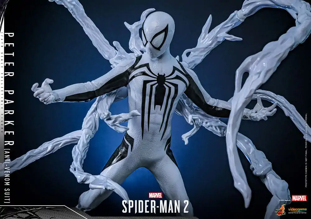 Spider-Man 2 Video Game Masterpiece Akční figurka 1/6 Peter Parker (Anti-Venom Suit) 30 cm fotografii produktu