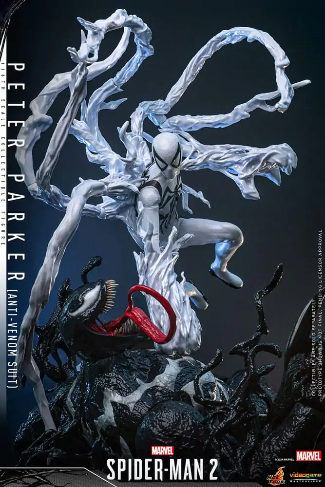 Spider-Man 2 Video Game Masterpiece Akční figurka 1/6 Peter Parker (Anti-Venom Suit) 30 cm fotografii produktu