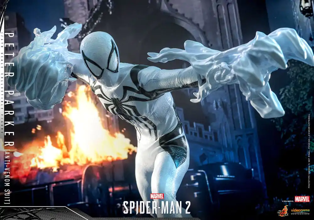 Spider-Man 2 Video Game Masterpiece Akční figurka 1/6 Peter Parker (Anti-Venom Suit) 30 cm fotografii produktu