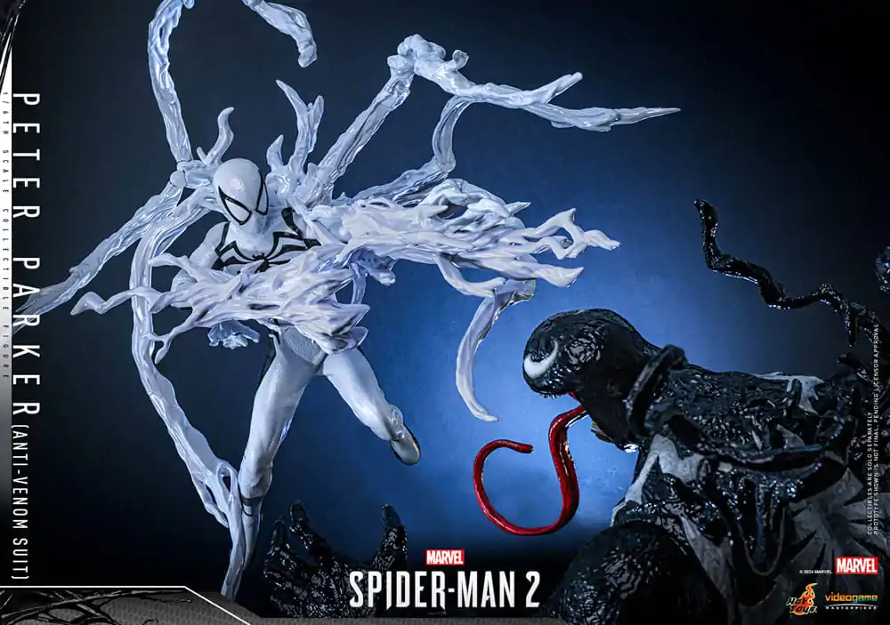 Spider-Man 2 Video Game Masterpiece Akční figurka 1/6 Peter Parker (Anti-Venom Suit) 30 cm fotografii produktu