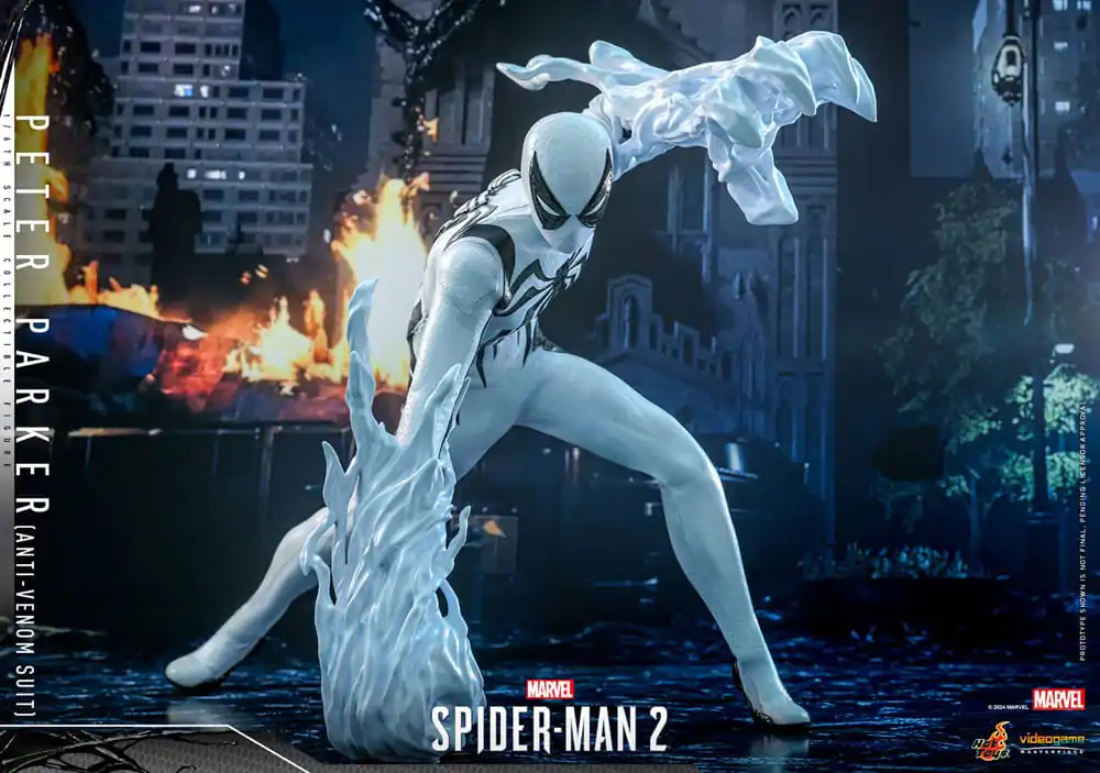 Spider-Man 2 Video Game Masterpiece Akční figurka 1/6 Peter Parker (Anti-Venom Suit) 30 cm fotografii produktu