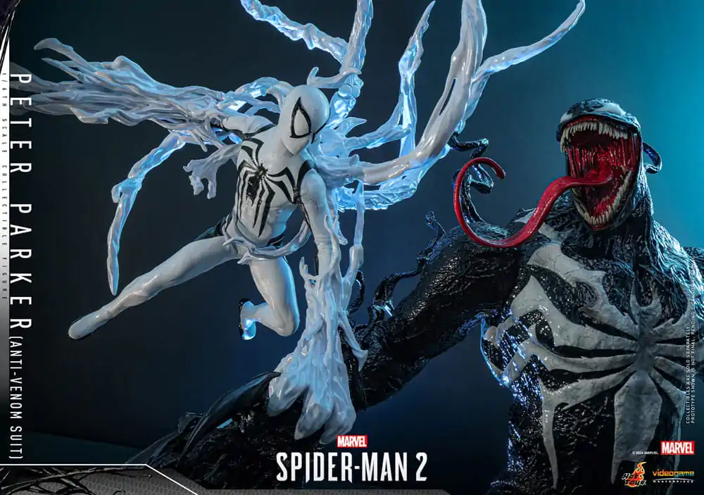 Spider-Man 2 Video Game Masterpiece Akční figurka 1/6 Peter Parker (Anti-Venom Suit) 30 cm fotografii produktu