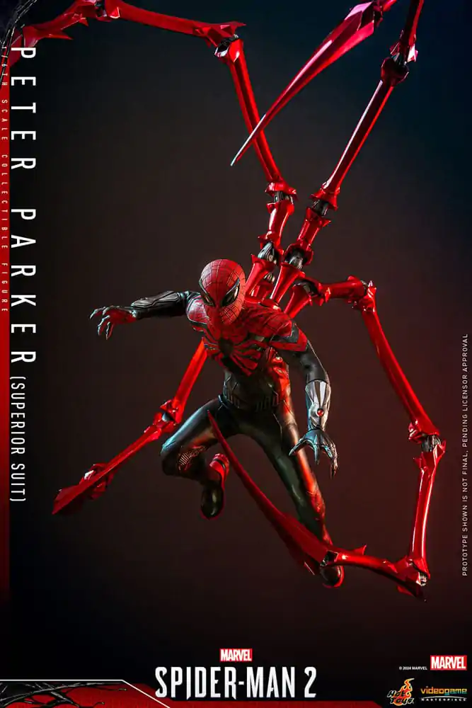 Spider-Man 2 Video Game Masterpiece Akční figurka 1/6 Peter Parker (Superior Suit) 30 cm fotografii produktu