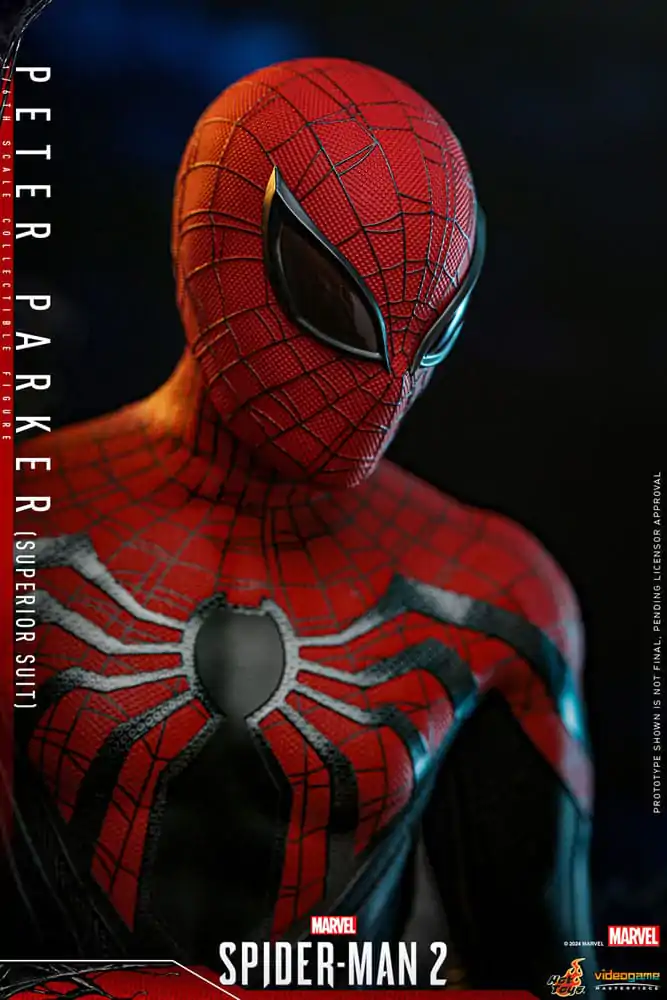 Spider-Man 2 Video Game Masterpiece Akční figurka 1/6 Peter Parker (Superior Suit) 30 cm fotografii produktu