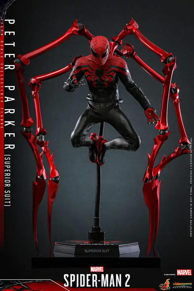 Spider-Man 2 Video Game Masterpiece Akční figurka 1/6 Peter Parker (Superior Suit) 30 cm fotografii produktu