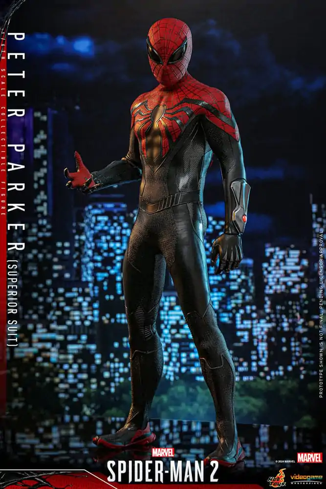 Spider-Man 2 Video Game Masterpiece Akční figurka 1/6 Peter Parker (Superior Suit) 30 cm fotografii produktu