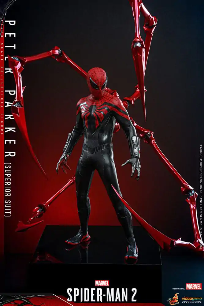 Spider-Man 2 Video Game Masterpiece Akční figurka 1/6 Peter Parker (Superior Suit) 30 cm fotografii produktu