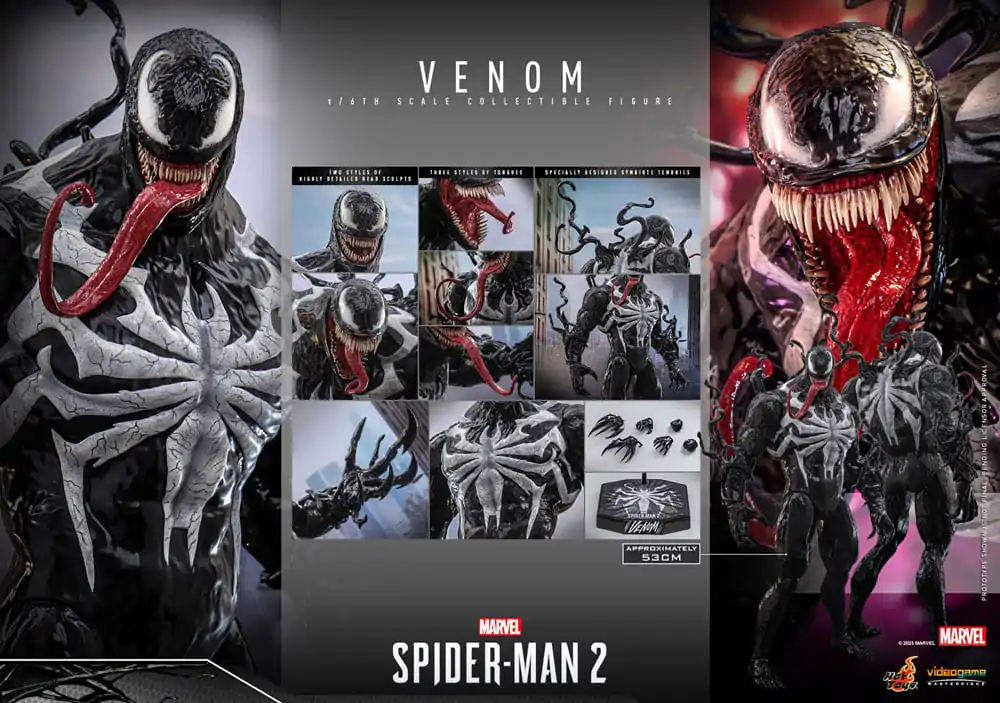 Spider-Man 2 Videogame Masterpiece akční figurka 1/6 Venom 53 cm fotografii produktu