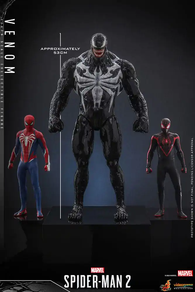 Spider-Man 2 Videogame Masterpiece akční figurka 1/6 Venom 53 cm fotografii produktu