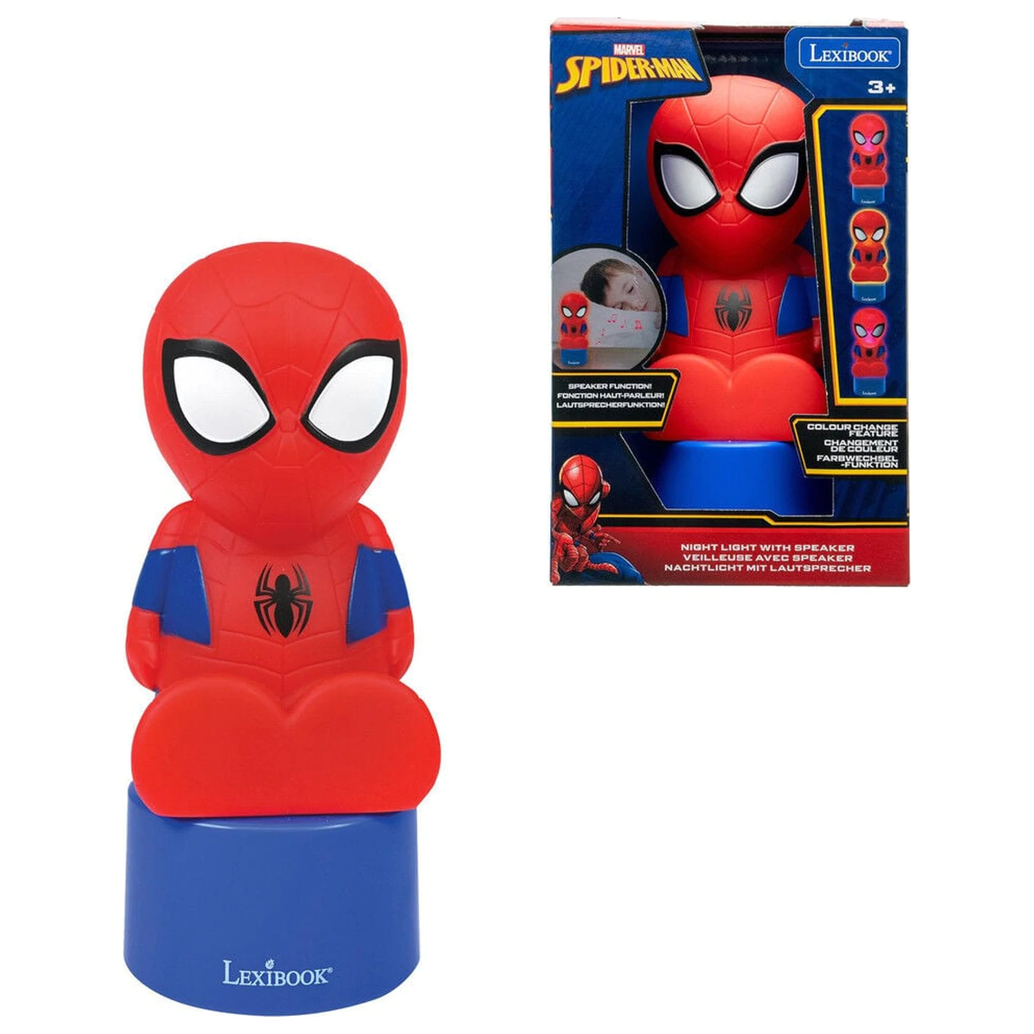 Marvel Spiderman 3D noční světlo fotografii produktu