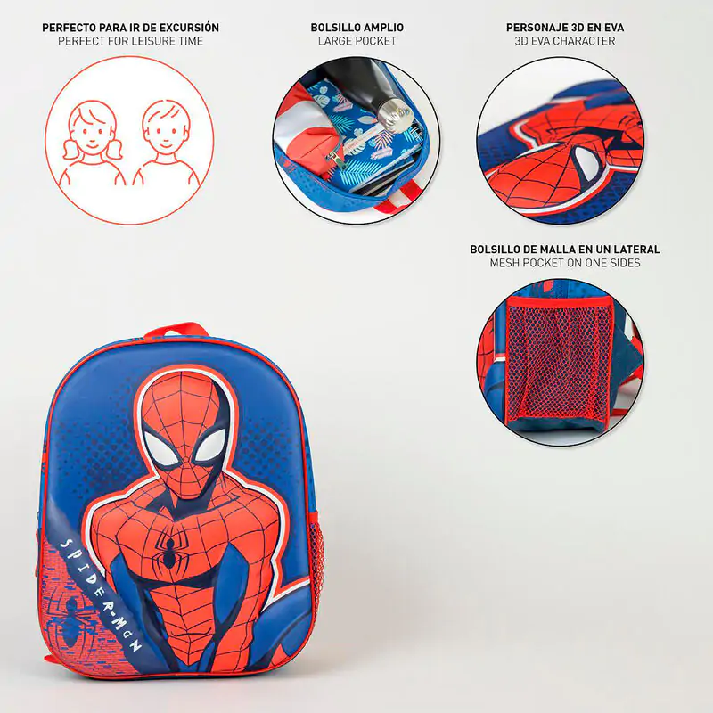 Marvel Spiderman 3D batoh 31cm fotografii produktu