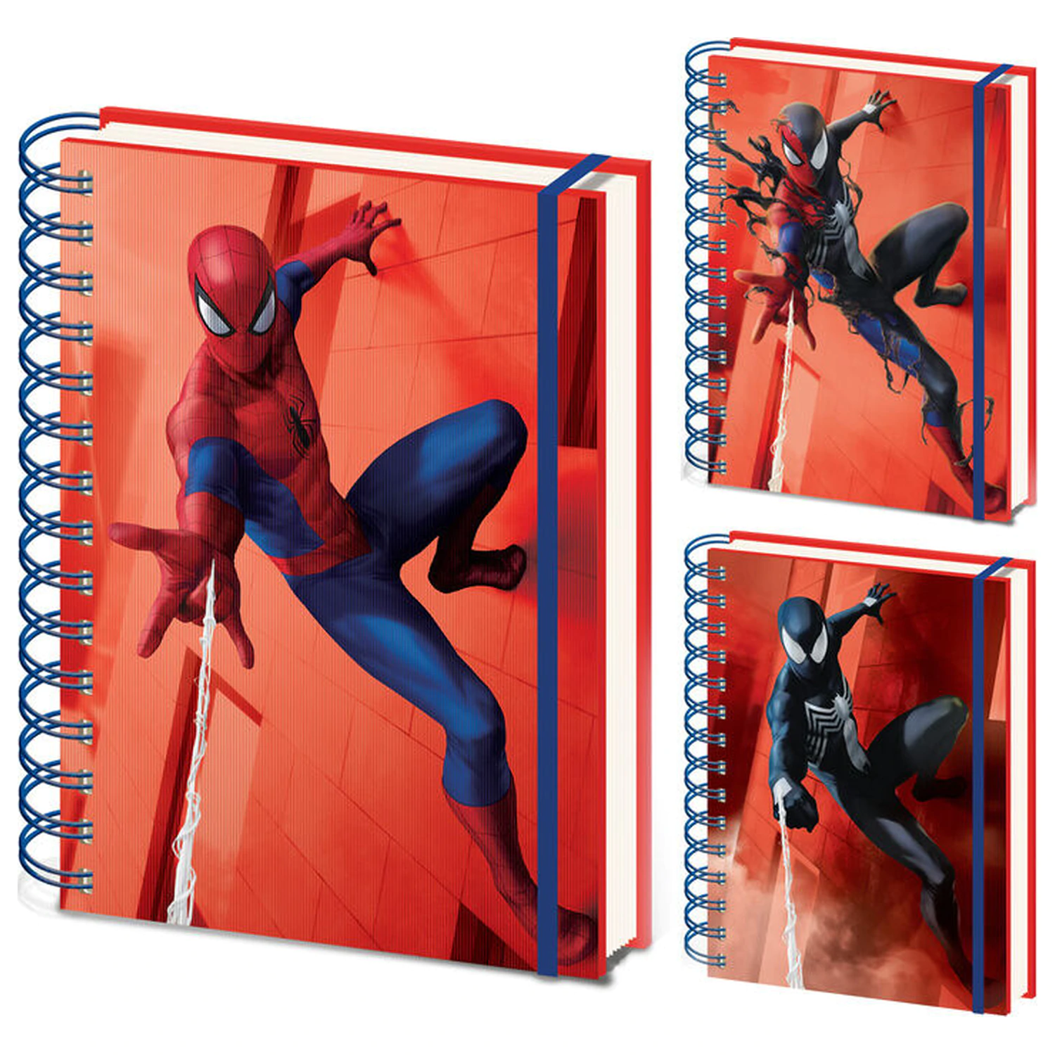 Marvel Spiderman A5 3D lentikulární zápisník fotografii produktu