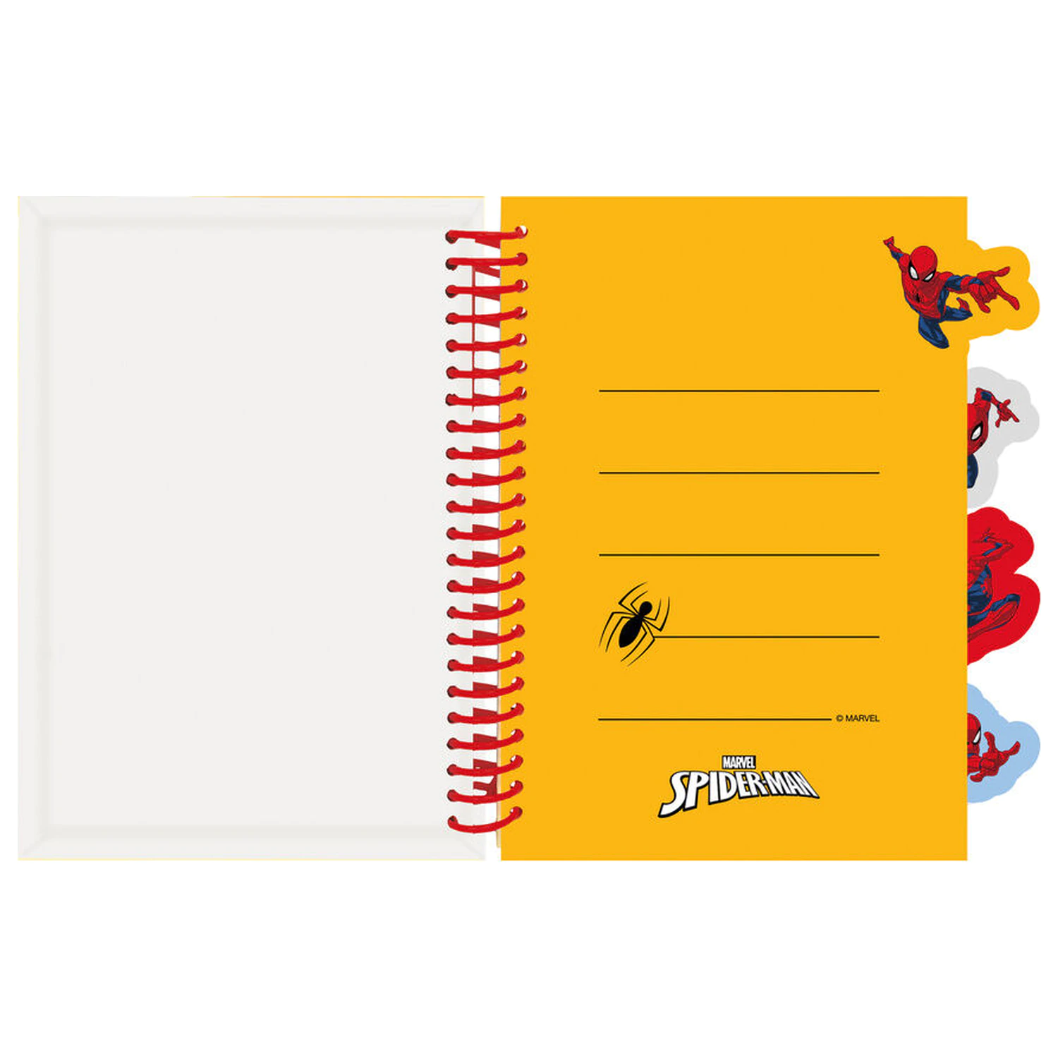 Marvel Spiderman A5 zápisník fotografii produktu