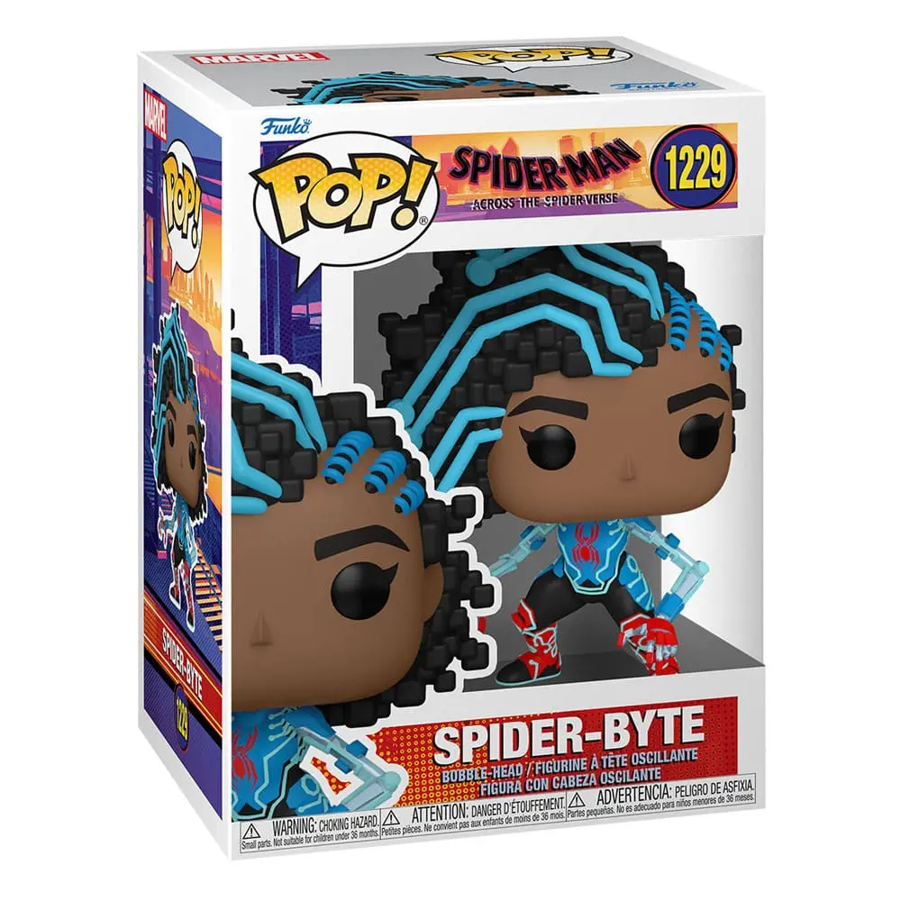 Spider-Man: Across the Spider-Verse POP! Movies vinylová figurka Spider-Byte 9 cm fotografii produktu