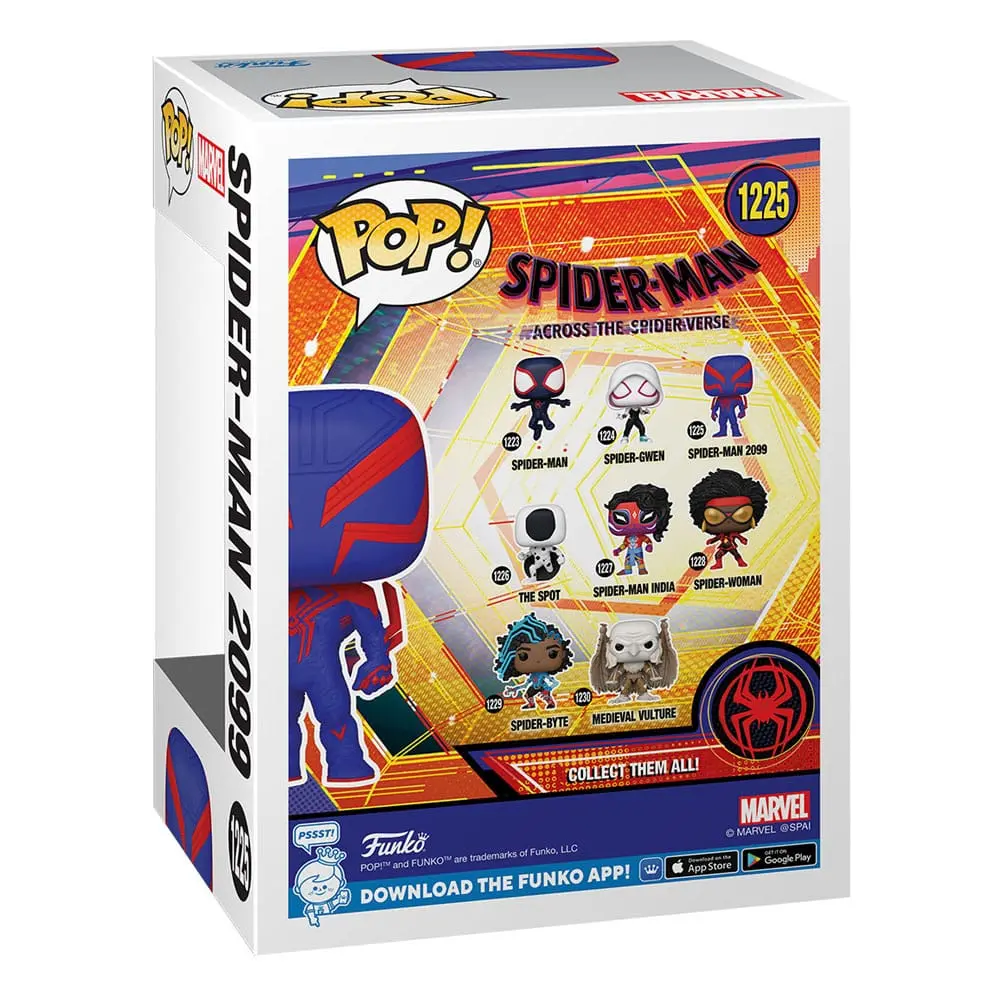 Spider-Man: Across the Spider-Verse POP! Movies Vinylová figurka Spider-Man 2099 9 cm fotografii produktu