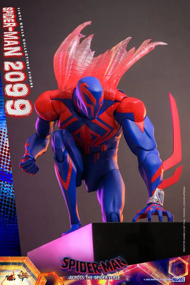 Spider-Man: Across the Spider-Verse Movie Masterpiece akční figurka 1/6 Spider-Man 2099 33 cm fotografii produktu