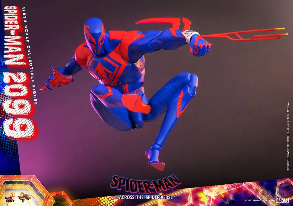 Spider-Man: Across the Spider-Verse Movie Masterpiece akční figurka 1/6 Spider-Man 2099 33 cm fotografii produktu