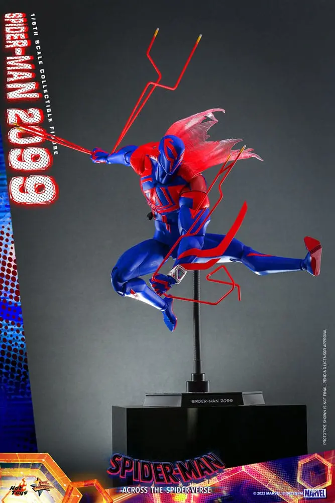 Spider-Man: Across the Spider-Verse Movie Masterpiece akční figurka 1/6 Spider-Man 2099 33 cm fotografii produktu