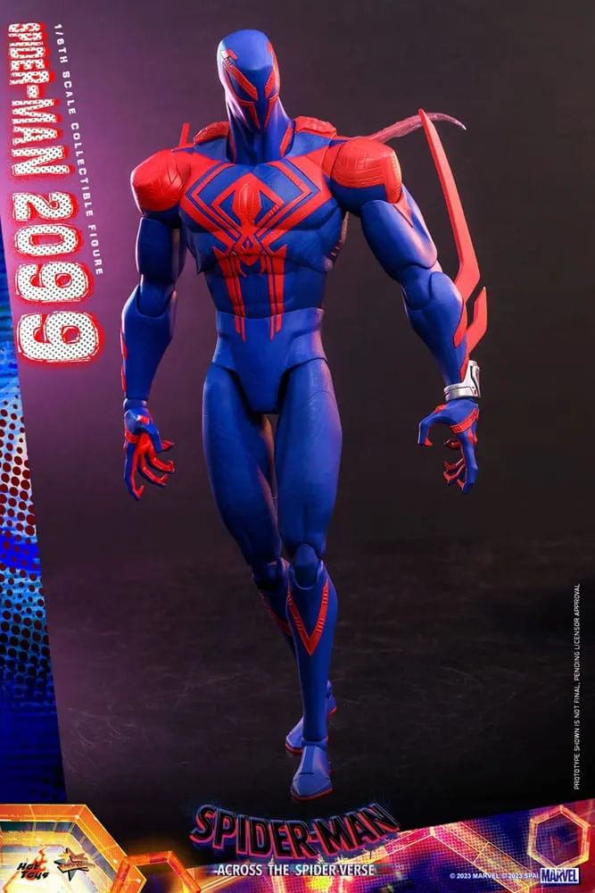 Spider-Man: Across the Spider-Verse Movie Masterpiece akční figurka 1/6 Spider-Man 2099 33 cm fotografii produktu