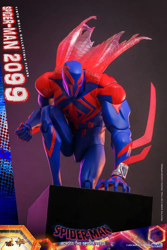 Spider-Man: Across the Spider-Verse Movie Masterpiece akční figurka 1/6 Spider-Man 2099 33 cm fotografii produktu