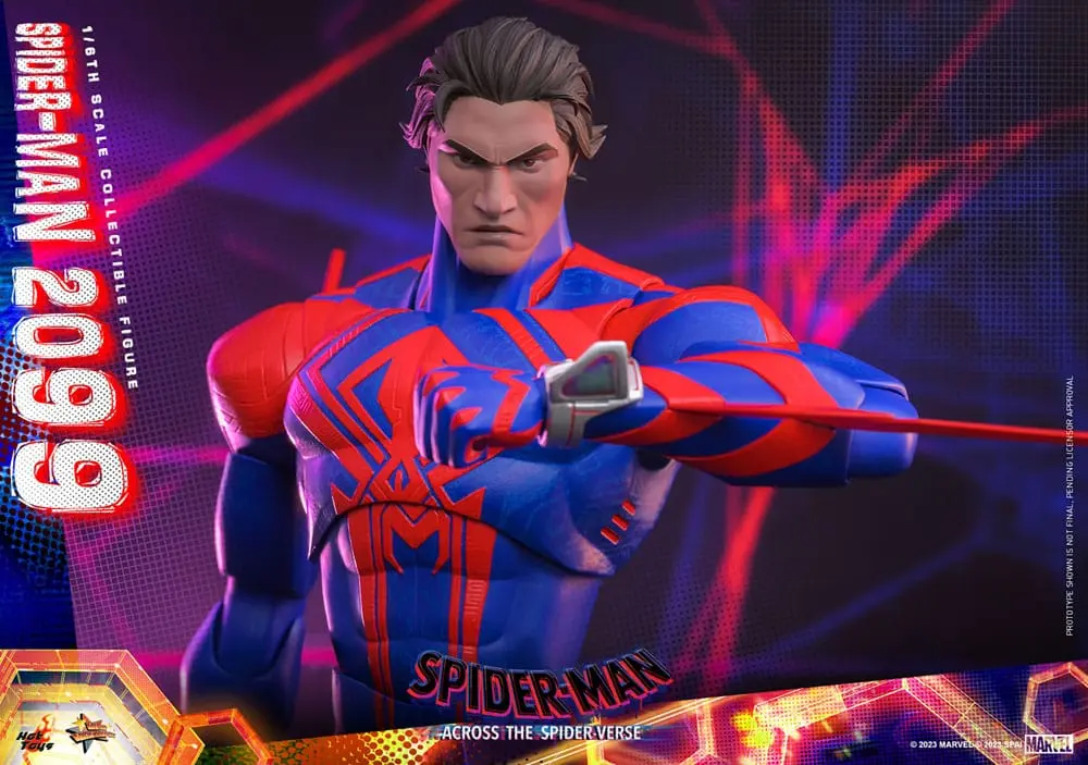 Spider-Man: Across the Spider-Verse Movie Masterpiece akční figurka 1/6 Spider-Man 2099 33 cm fotografii produktu