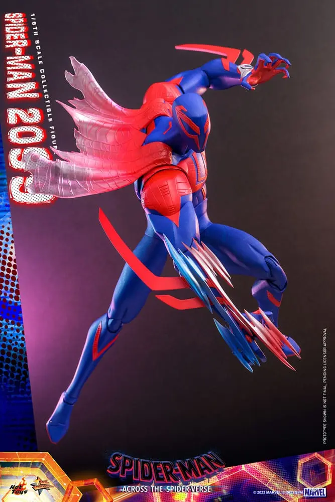Spider-Man: Across the Spider-Verse Movie Masterpiece akční figurka 1/6 Spider-Man 2099 33 cm fotografii produktu