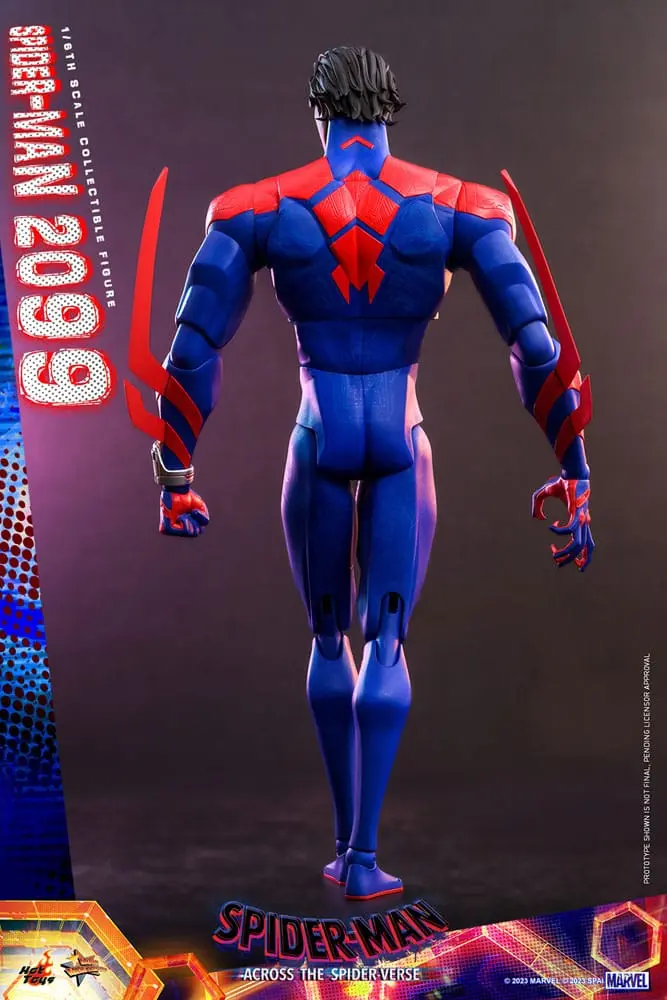 Spider-Man: Across the Spider-Verse Movie Masterpiece akční figurka 1/6 Spider-Man 2099 33 cm fotografii produktu