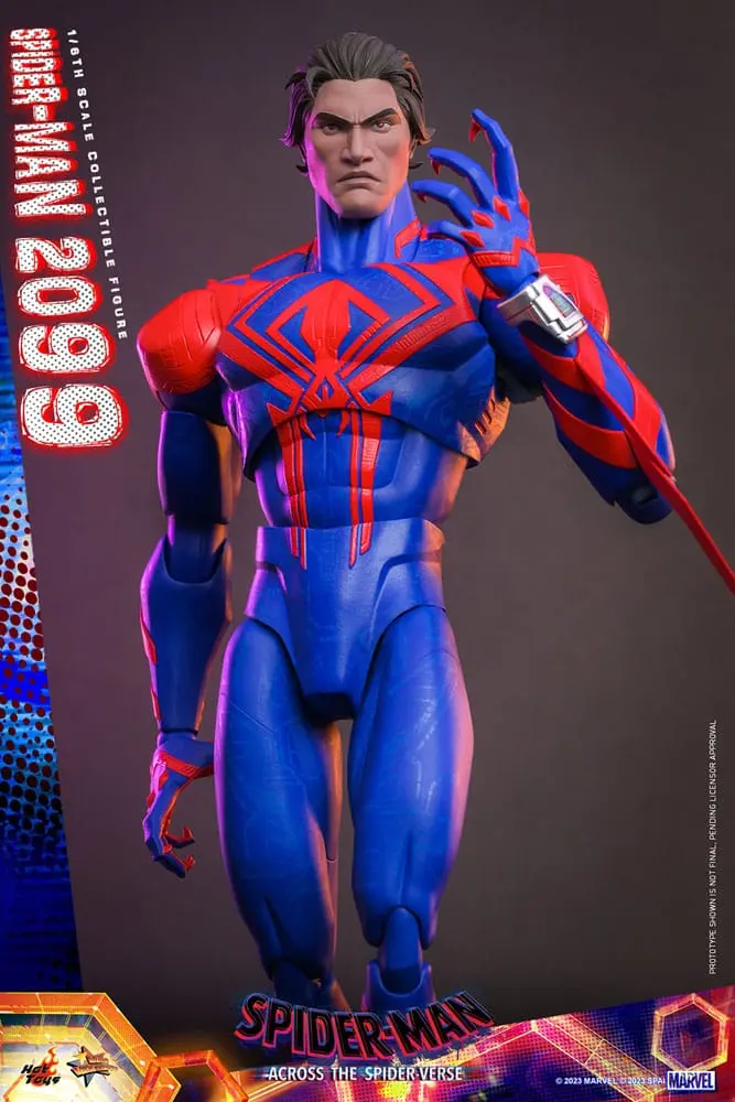 Spider-Man: Across the Spider-Verse Movie Masterpiece akční figurka 1/6 Spider-Man 2099 33 cm fotografii produktu