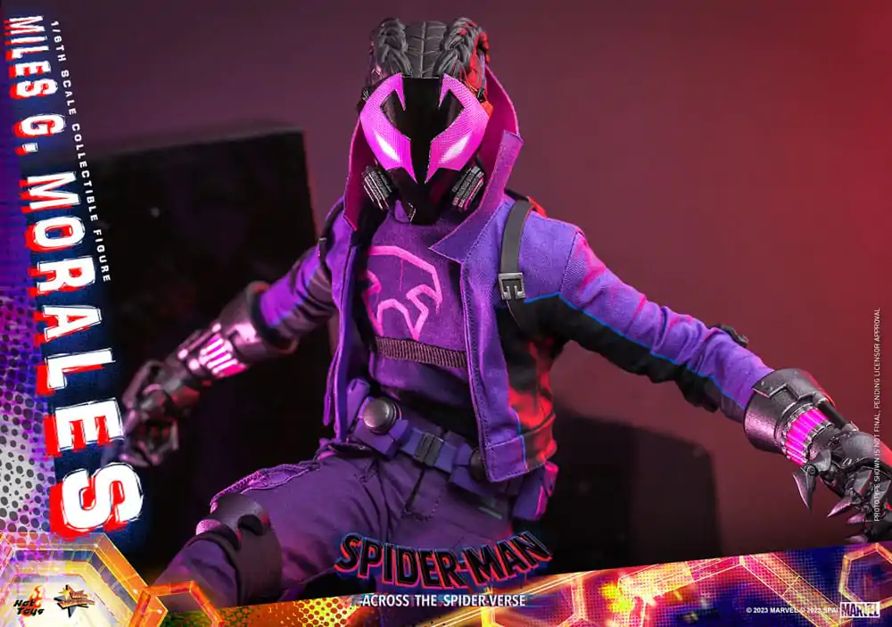 Spider-Man: Across the Spider-Verse Movie Masterpiece Akční figurka 1/6 Spider-Punk 32 cm fotografii produktu