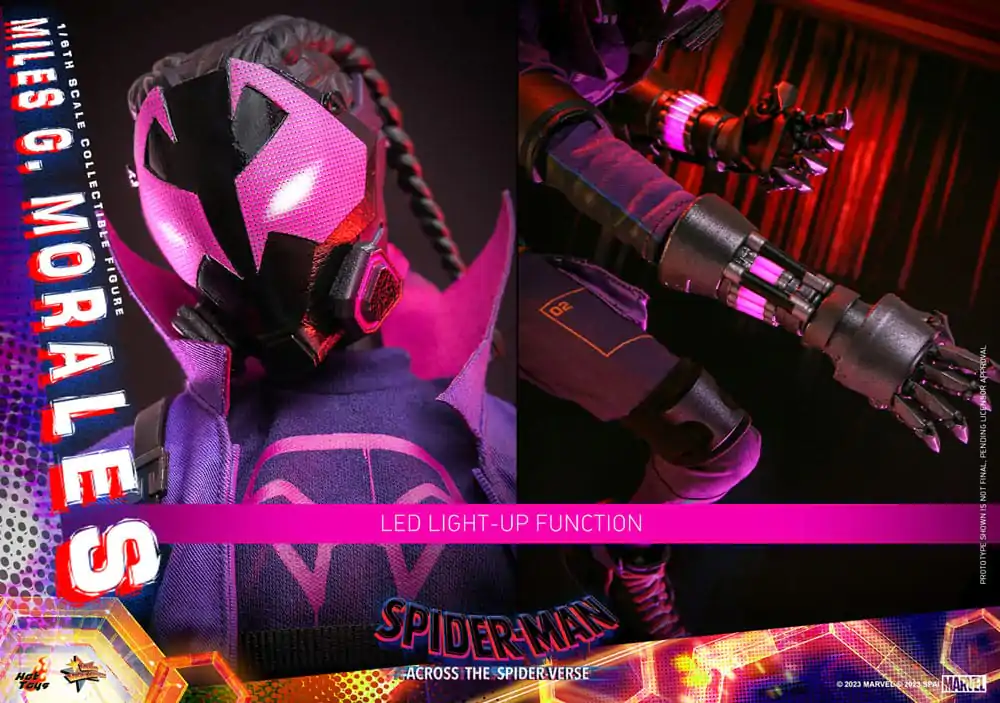 Spider-Man: Across the Spider-Verse Movie Masterpiece Akční figurka 1/6 Spider-Punk 32 cm fotografii produktu