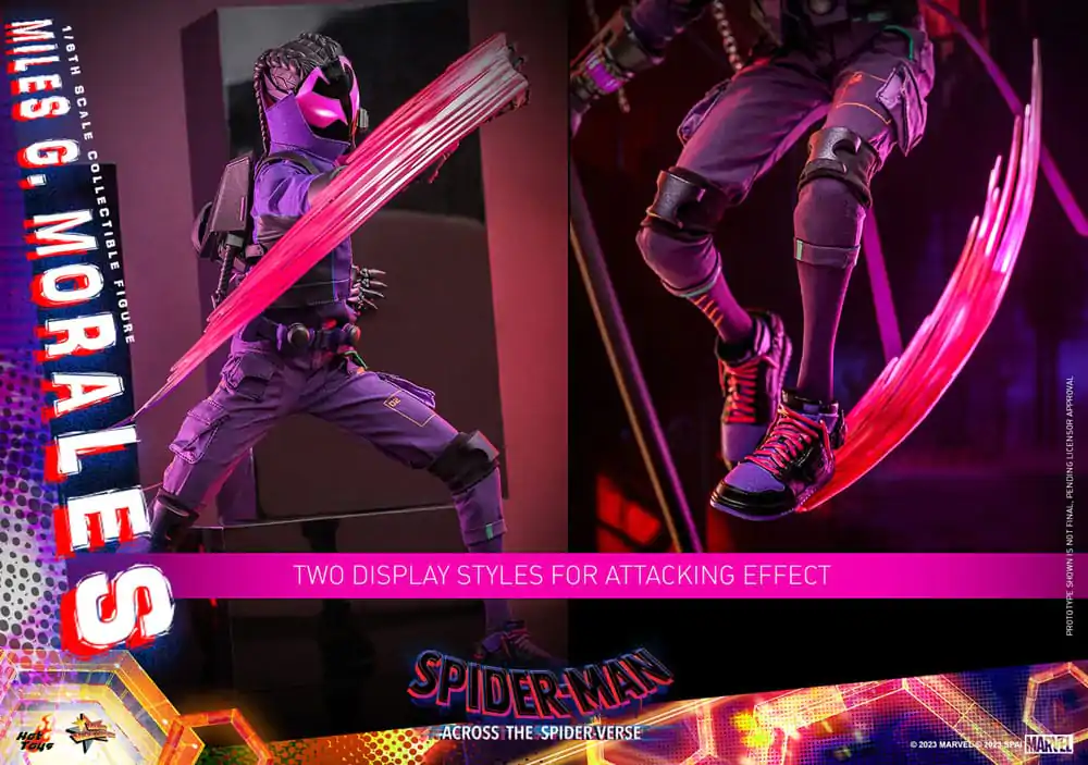 Spider-Man: Across the Spider-Verse Movie Masterpiece Akční figurka 1/6 Spider-Punk 32 cm fotografii produktu